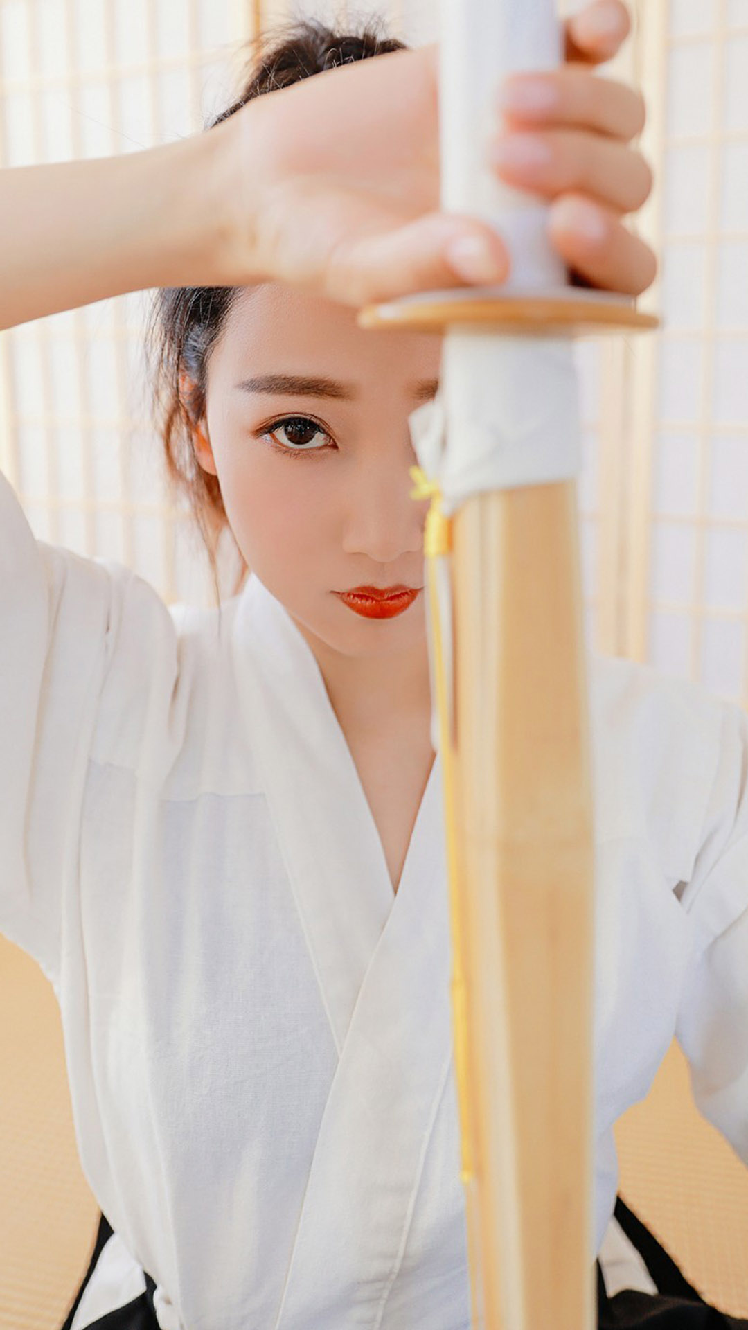 日本剑道美女白皙养眼写真图片 第一张