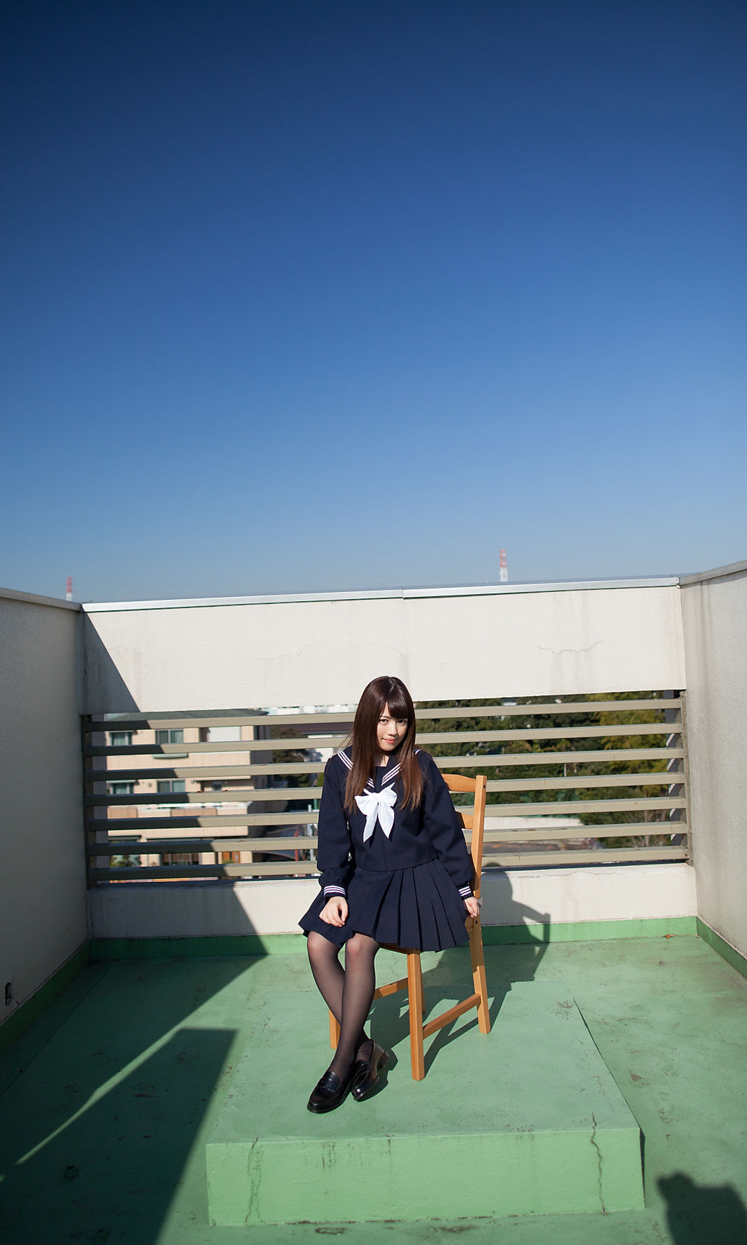 日本清纯高中生美女教室大尺度人体写真高清
